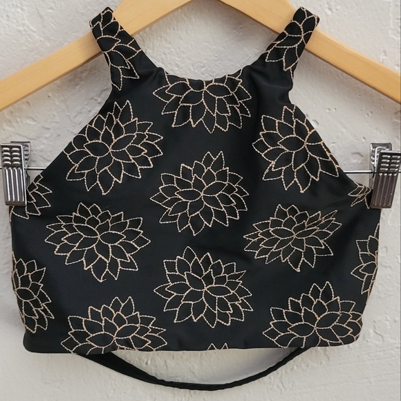 Tori Praver Swimwear Bikini Top Size Large - Picture 1 of 4